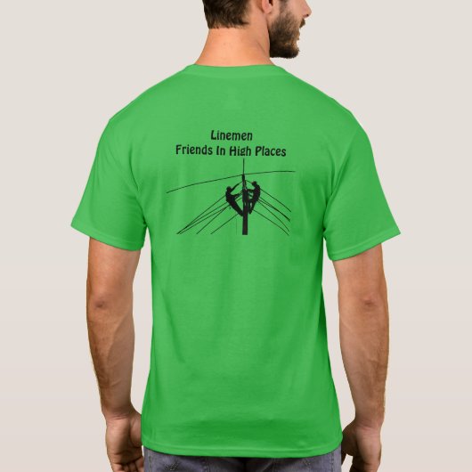 T-shirt Linemen High (Dos)