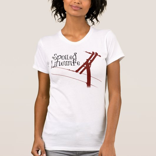 T-shirt Linewife corrompu (Devant)