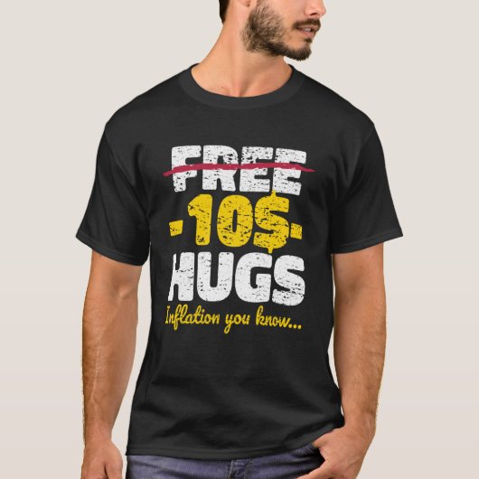 T-shirt L'inflation des accents libres (Devant)