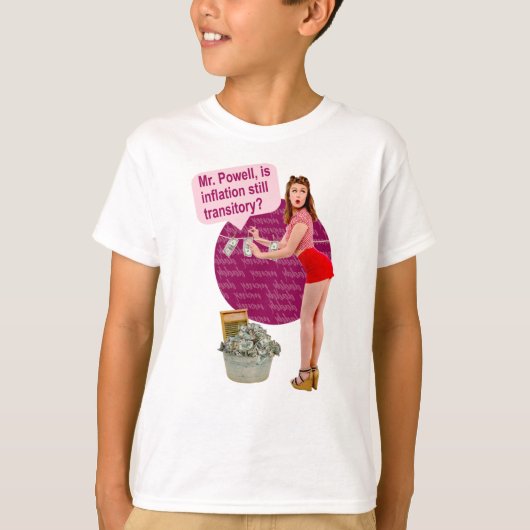 T-shirt L'inflation est-elle encore transitoire, M. Powell (Devant)