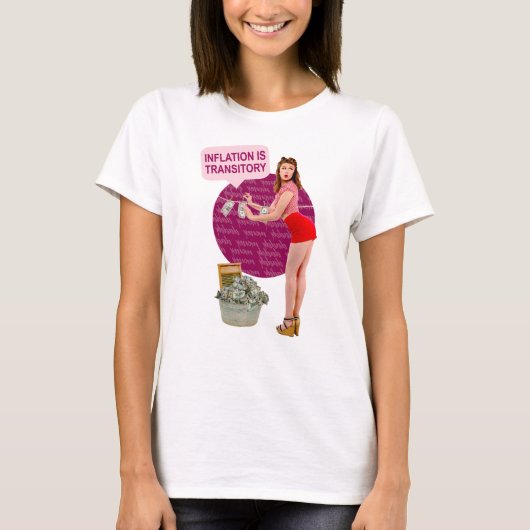 T-shirt L'inflation est transitoire (Devant)
