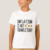 T-shirt L'inflation n'est pas transitoire (Devant)