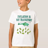 T-shirt L'inflation n'est pas transitoire (Devant)