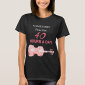 T-shirt Ling Ling Exercice 40 Heures Par Jour (Devant)