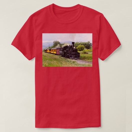 T-shirt L'Ingénieur Durango Et Silverton Vérifie La Piste (Design devant)