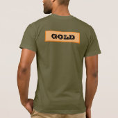 T-SHIRT LINGOT D'OR DE FORTKNOX USA ! (Dos)