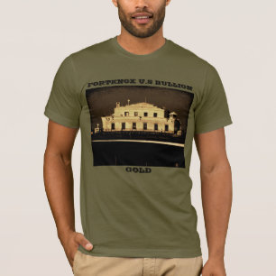 T-SHIRT LINGOT D'OR DE FORTKNOX USA !