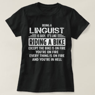 T-shirt Linguiste