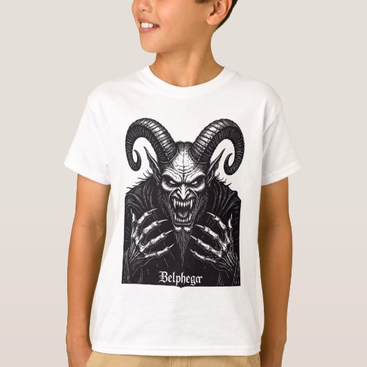 T-shirt L'inspiration infernale de Belphégor (Devant)