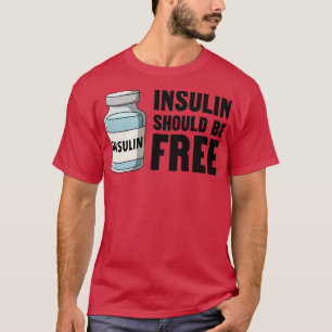 T-shirt L'insuline doit être libre