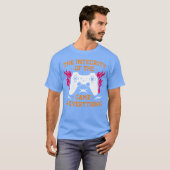 T-shirt L'intégrité du jeu est tout, ami (Devant entier)