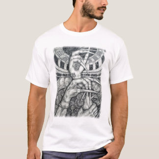 T-shirt l'intérieur de l'oeuf de pâques