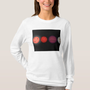 T-shirt L'interprétation d'un artiste comparant les nains