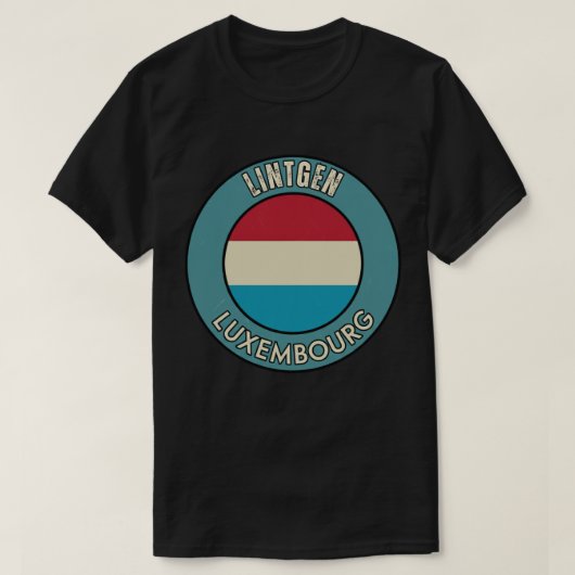 T-shirt Lintgen, Luxembourg (Design devant)