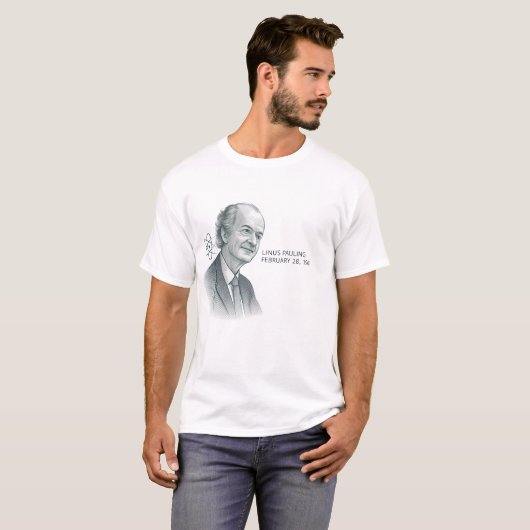 T-shirt Linus Pauling (Devant entier)