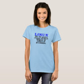 T-shirt Linux. Les personnes d'OS choisissent… (Devant entier)