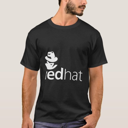 T-shirt Linux Red Penguin Tux Open Source Os (Devant)