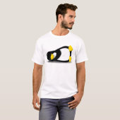 T-shirt Linux Tux sleeping (Devant entier)