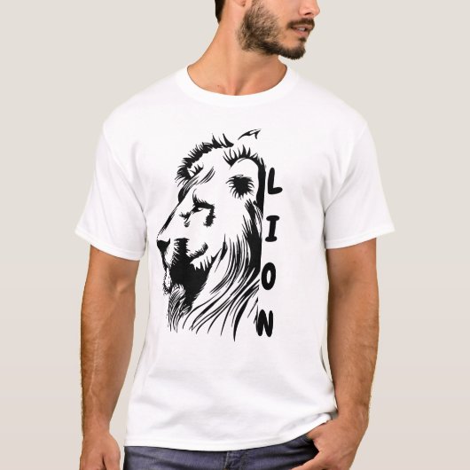 T-shirt Lion (Devant)