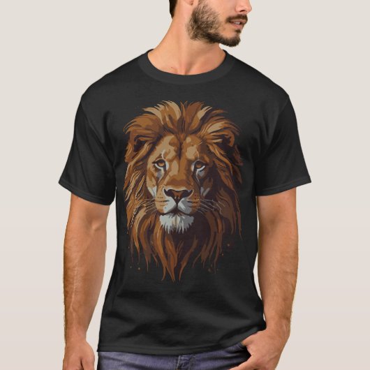 T-shirt Lion (Devant)