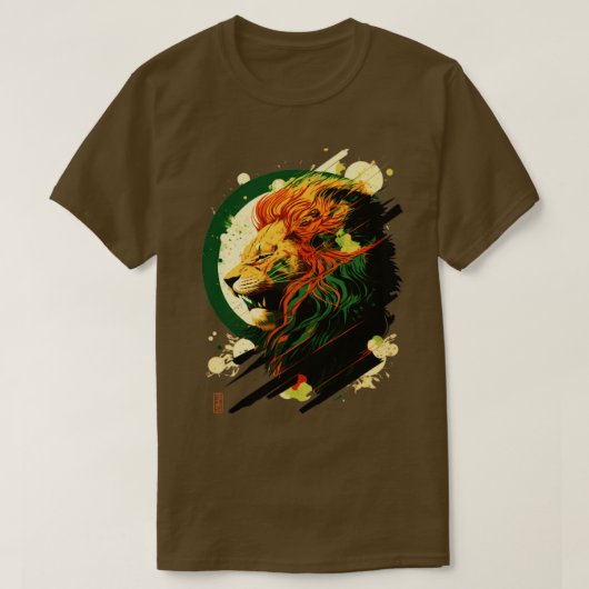 T-shirt lion 1 (Design devant)