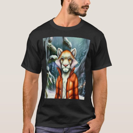 T-SHIRT LION 3 (Devant)