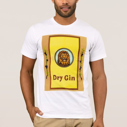 T-shirt Lion à grains secs (Devant)