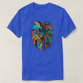 T-shirt Lion Abstrait (Design devant)
