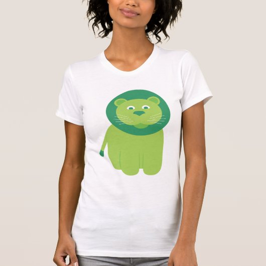 T-shirt Lion adorable (Devant)