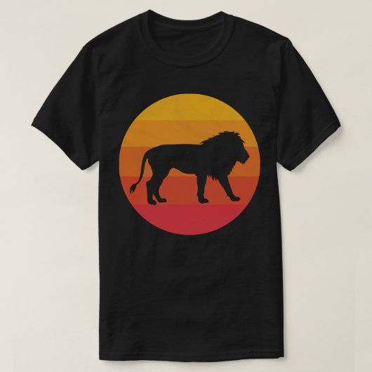 T-shirt Lion africain (Design devant)