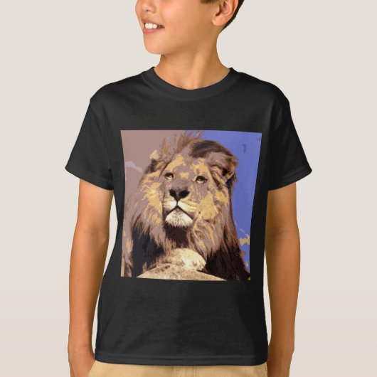 T-shirt Lion africain (Devant)