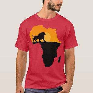T-shirt Lion Afrique