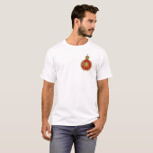 T-shirt Lion and Sun Emblem – A Royal Persian Legacy (Devant entier)