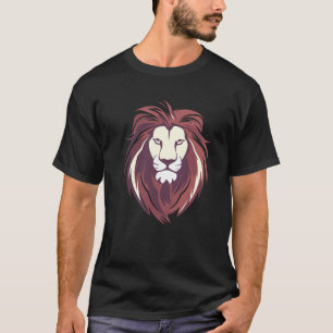 T-shirt Lion Animal Freedom World Wildlife Wonder Vector