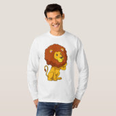 T-shirt Lion avec boucles (Devant entier)