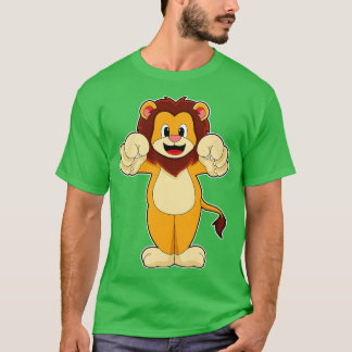 T-shirt Lion avec de grosses cales