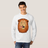 T-shirt Lion avec Donut (Devant entier)