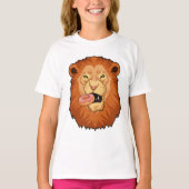 T-shirt Lion avec Donut (Devant)