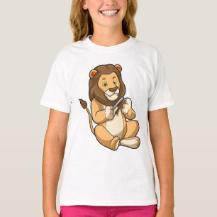 T-shirt Lion avec flèches à ongles