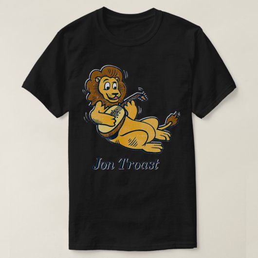 T-shirt Lion avec Lute (Design devant)