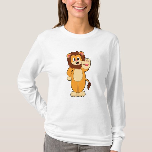 T-shirt Lion avec Mane (Devant)