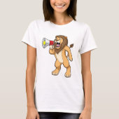 T-shirt Lion avec microphone (Devant)