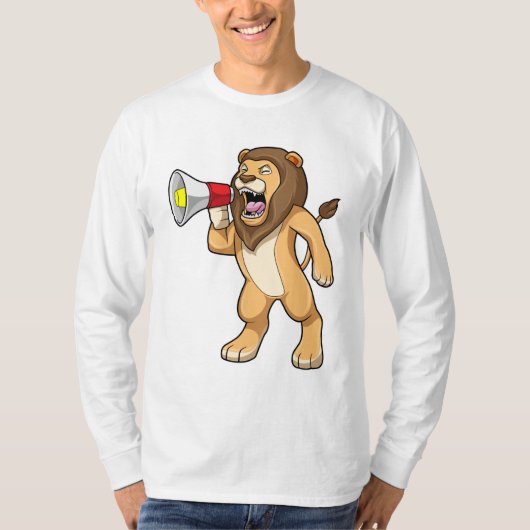 T-shirt Lion avec microphone (Devant)