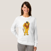 T-shirt Lion avec peigne (Devant entier)