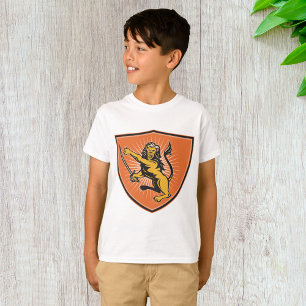 T-shirt Lion Avec Une Épée