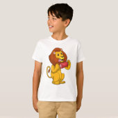 T-shirt Lion avec viande (Devant entier)
