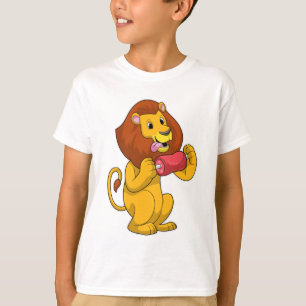 T-shirt Lion avec viande