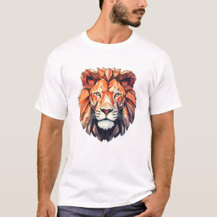 T-shirt Lion Beast Animal World Faune Beauté Découverte