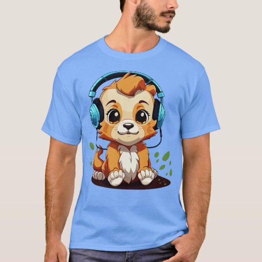 T-shirt Lion bébé 1 (Devant)