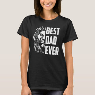 T-shirt Lion Best Papa Ever Fête des pères 2022